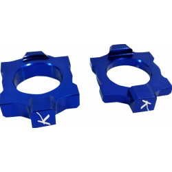 Bucșă bloc pentru axa spate KITE AXLE BLOCK KAWASAKI BLUE