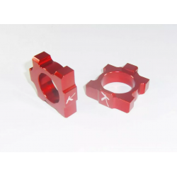 Bucșă bloc pentru axa spate  KITE AXLE BLOCK KAWASAKI Red