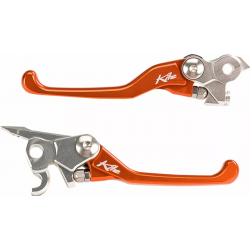 Set de manete  KITE CLUTCH+BRAKE LEVER SX65 ORANGE
