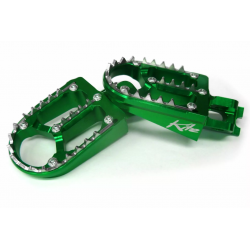 Scarite  KITE FOOTPEGS KXF 06- Green Scarite  KITE FOOTPEGS KXF 06- Green