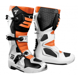 Cizme Shot Race 6 Black/White/Orange Cizme Shot Race 6 Black/White/Orange