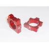 Bucșă bloc pentru axa spate KITE LIGHT AXLE BLOCKS HONDA Red