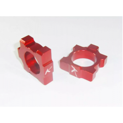 Bucșă bloc pentru axa spate KITE LIGHT AXLE BLOCKS HONDA Red