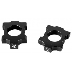 Bucșă bloc pentru axa spate KITE LIGHT AXLE BLOCKS KTM/HVA Black