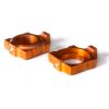 Bucșă bloc pentru axa spate  KITE LIGHT AXLE BLOCKS KTM/HVA Orange