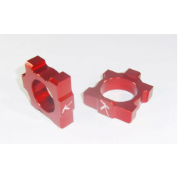 Bucșă bloc pentru axa spate KITE LIGHT AXLE BLOCKS Suzuki Red