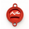 Capac pentru filtru de ulei  KITE OIL FILTER COVER RED