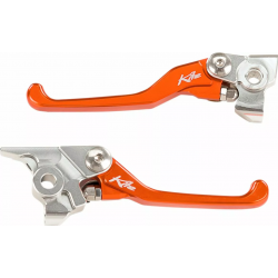 Set de manete KITE SET CLUTCH BRAKE LEVER Ktm Orange
