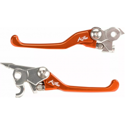 Set de manete KITE SET CLUTCH BRAKE LEVER Ktm Orange 09-13
