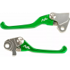 Set de manete KITE SET CLUTCH BRAKE LEVER KX green
