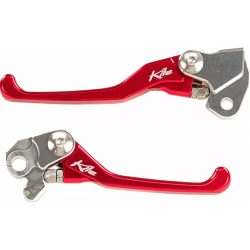 Set de manete KITE SET CLUTCH BRAKE LEVER RM 07-25 Red Set de manete KITE SET CLUTCH BRAKE LEVER RM 07-25 Red