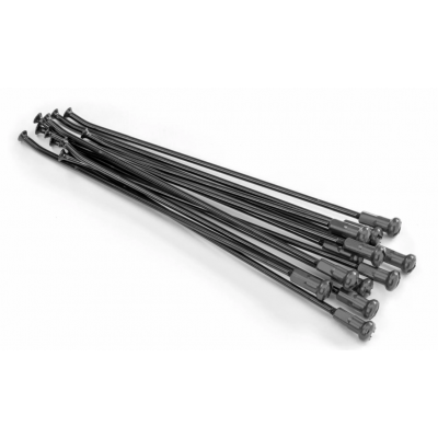Spite KITE SPOKES 19 RR BK / SI NI 12PC Black/Silver Spite KITE SPOKES 19 RR BK / SI NI 12PC Black/Silver