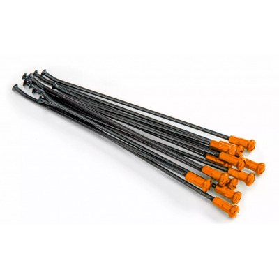 Spite KITE SPOKES 21FR BK /OR NIP 12PC Black/Orange Spite KITE SPOKES 21FR BK /OR NIP 12PC Black/Orange