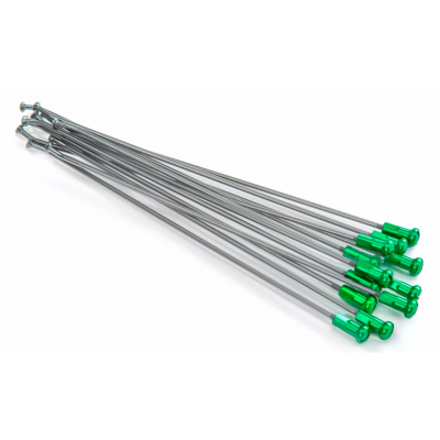 Spite KITE SPOKES 21FR SI /GR NIP 12PC Silver/Green Spite KITE SPOKES 21FR SI /GR NIP 12PC Silver/Green