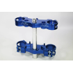 Trepied KITE TRIPLE CLAMPS MX TC85 Blue thumb
