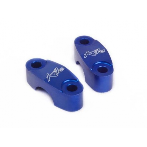 Cleme pentru ghidon KITE UPPER BAR CLAMP MC 22 Blue Cleme pentru ghidon KITE UPPER BAR CLAMP MC 22 Blue