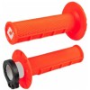 Mânere motocross  ODI V2 Waffle orange Lock-On