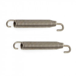 Arcuri de eșapament RFX rotative de curse din oțel inoxidabil - Set de 2 - 83 mm