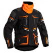 Geacă moto din textil Lindstrands Sunne Black/Orange thumb