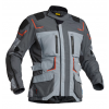 Geacă moto din textil   Lindstrands Myrvik Light Grey/Black/Orange Geacă moto din textil   Lindstrands Myrvik Light Grey/Black/Orange