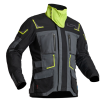 Geacă moto din textil  Lindstrands Myrvik Grey/Black/Yellow thumb