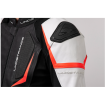 Geacă moto de piele  Lindstrands Sanden Black/White thumb