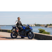 Geacă moto de piele  Lindstrands Sanden Black/White thumb