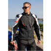Geacă moto de piele  Lindstrands Sanden Black/White thumb