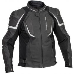 Geacă moto de piele Lindstrands Sanden Black Geacă moto de piele Lindstrands Sanden Black