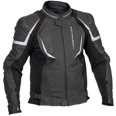 Geacă moto de piele Lindstrands Sanden Black