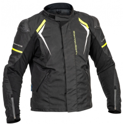 Geacă moto din textil Lindstrands Sandvik Black/yellow Geacă moto din textil Lindstrands Sandvik Black/yellow