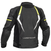 Geacă moto din textil Lindstrands Sandvik Black/yellow thumb