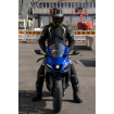 Geacă moto din textil Lindstrands Sandvik Black/yellow thumb