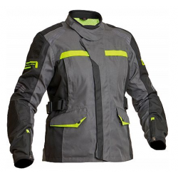 Geacă moto din material textil pentru femei Lindstrands Granberg Black/White Geacă moto din material textil pentru femei Lindstrands Granberg Black/White