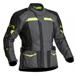 Geacă moto din material textil Lindstrands Transtrands Grey/Yellow Geacă moto din material textil Lindstrands Transtrands Grey/Yellow