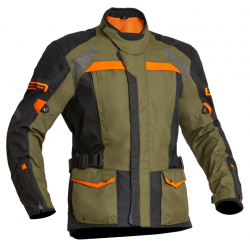 Geacă moto din textil Lindstrands Transtrands Green/Оrange Geacă moto din textil Lindstrands Transtrands Green/Оrange