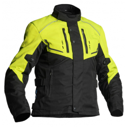 Geacă moto din material textil pentru femei Lindstrands Halden Black/Yellow Geacă moto din material textil pentru femei Lindstrands Halden Black/Yellow
