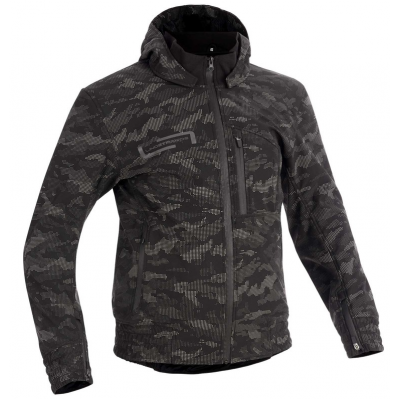 Geacă moto din material textil Lindstrands Frisen Black