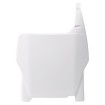 Placa numar  RACETECH Honda CRF 450 R (PE05) White thumb