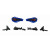 Handguard  RACETECH HP1 Blue thumb