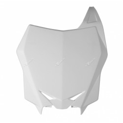 Protectie numar RACETECH Suzuki RM-Z250/450 White 