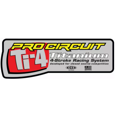Stickere  PROCIRCUIT SILENCER STICKER TI-4