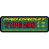 Stiker pentru sistem de evacuare  CIRCUIT SILENCER STICKER TYP 296