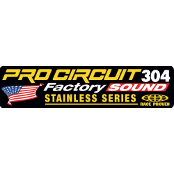 Sticker pentru sistemul de evacuare PROCIRCUIT SLNCR STCKR R-304 FACTORY Sticker pentru sistemul de evacuare PROCIRCUIT SLNCR STCKR R-304 FACTORY