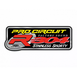 Stiker  pentru sistem de evacuare  PROCIRCUIT SLNCR STICKER R-304 SHRTY