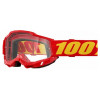 Ochelari motocross 100% ACCURI 2 RED CLEAR