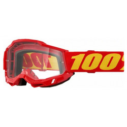 Ochelari Motocross 100% ACCURI 2 RED CLEAR