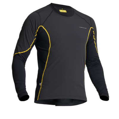 Top de lenjerie termică Lindstrands Dry Wind Sweater Black Top de lenjerie termică Lindstrands Dry Wind Sweater Black