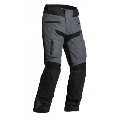 Pantaloni din material textil Lindstrands Myrtorp Grey/Black