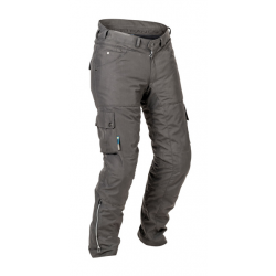 Pantaloni din textil Lindstrands Zion Grey - Short Pantaloni din textil Lindstrands Zion Grey - Short